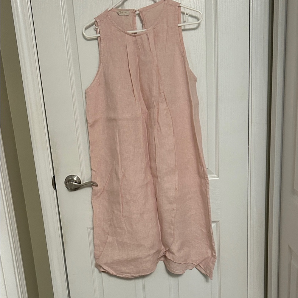 Pink Sleeveless Dress